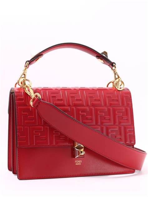 fendi kan i double f shoulder bag tradesy|fendi bag with thick strap.